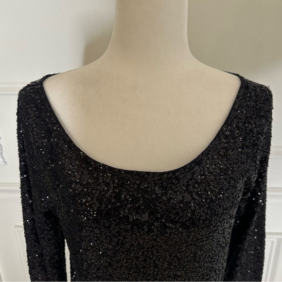 J. Crew Long Sleeve Sequin Blouse Shirt - Picture 2 of 9